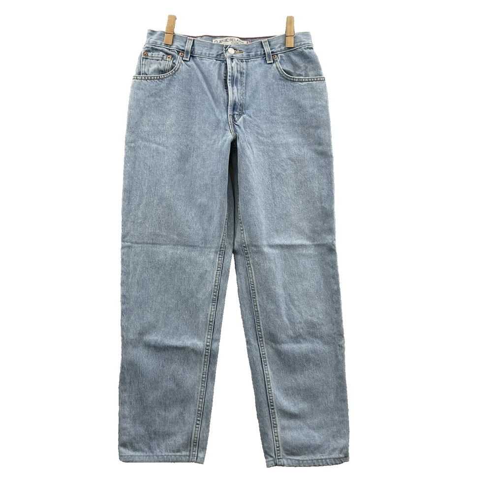 Vintage Levi's 550 Jeans Men 31x29* Red Tab Streetwear 90s Academia Workwear Y2k